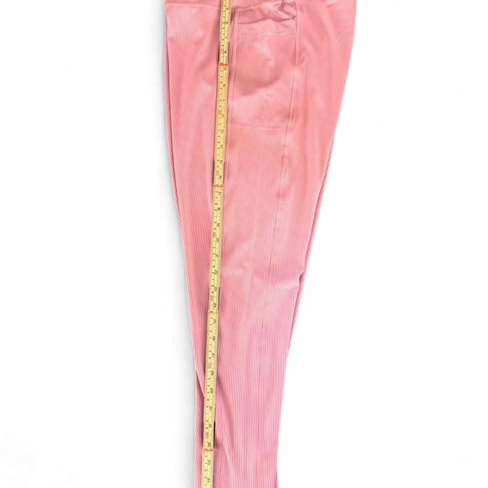 Adrienne Vittadini Women's Pink Athletic Leggings Size 3X - Picture 6 of 8